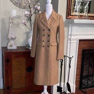 Canvas by Lands End Full Length Camel Coat